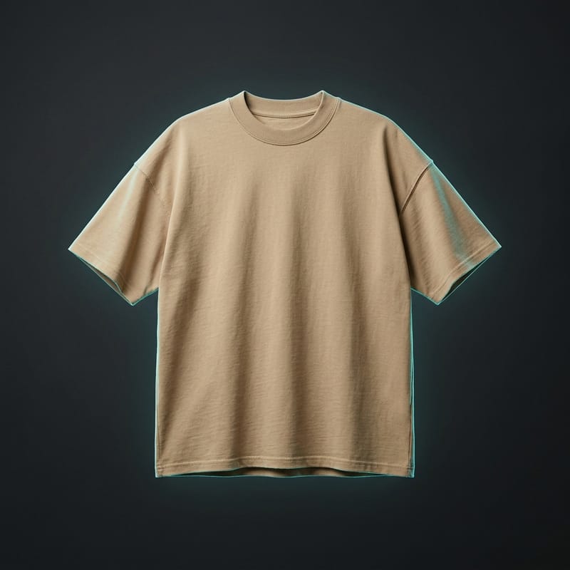 Oversized Street Tee — Heavyweight cotton blend